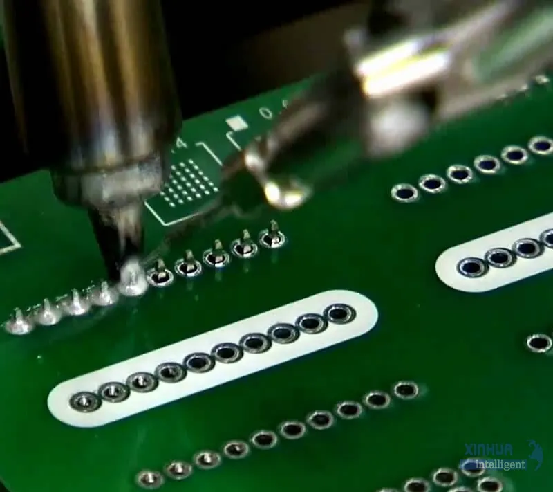 automatic point soldering system