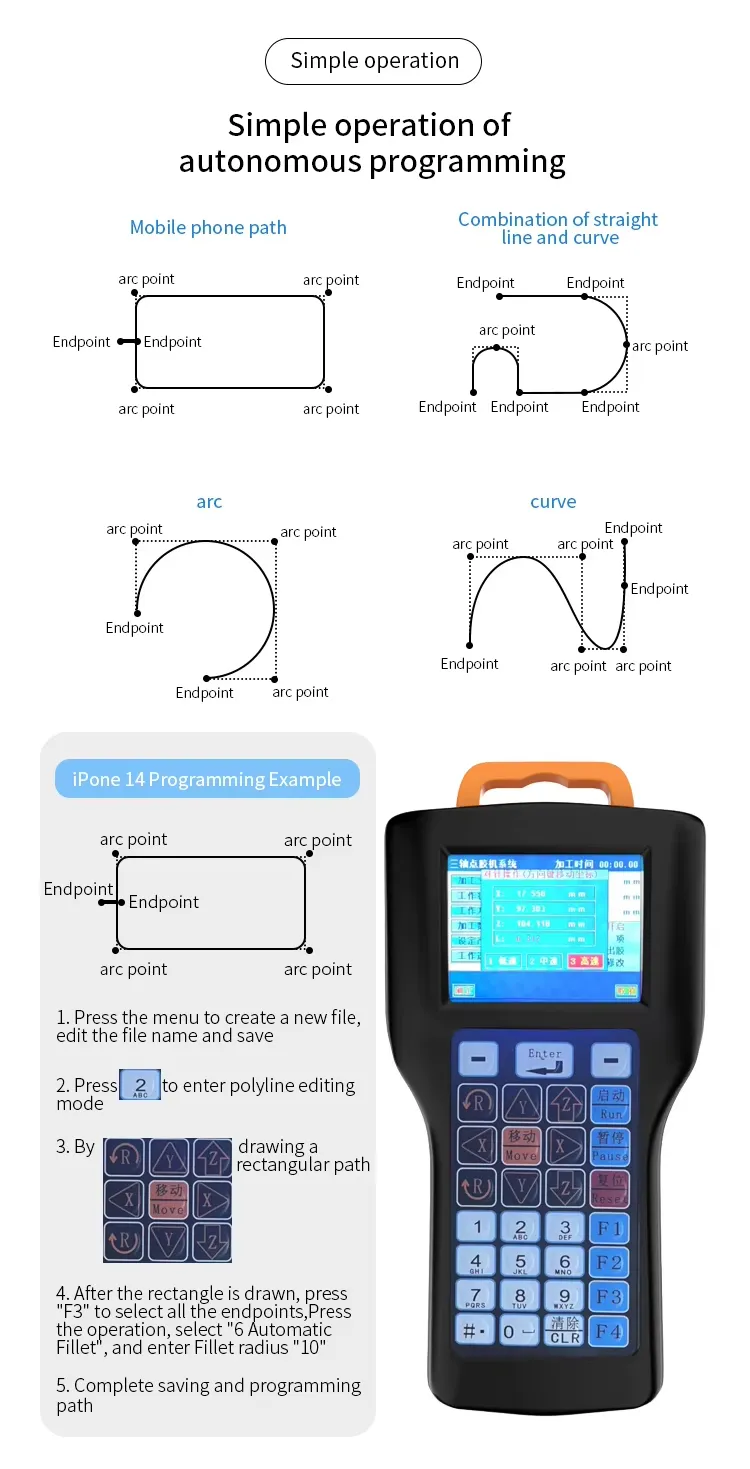 Desktop Automatic Glue Dispenser Machine