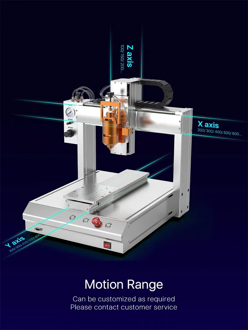 4-Aixs UV Glue Dispensing Machine