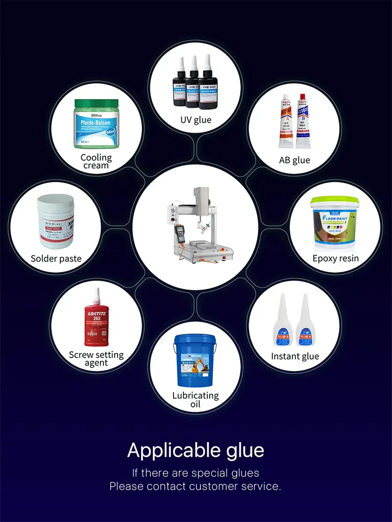Benchtop UV Glue Dispensing Machine