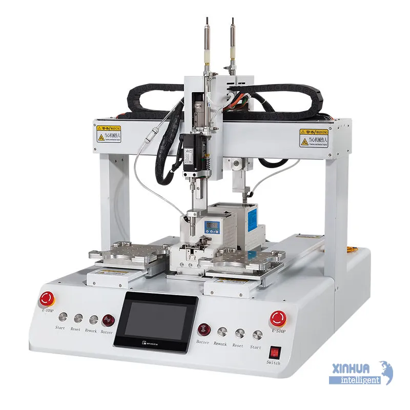 Desktop Automatic Screw Tightening Robot with Back to Back Type